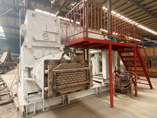 Full Automatic Customized EV45 and EV50 Model Vacuum Extruding Clay Brick Making Machine