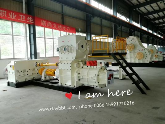 Brick Moulding Machine Vacuum Extruder 120,000–130,000 pcs/day with high automatic brick making production line