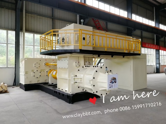 High Capacity Mud Fully Automatic Clay Brick Making Machine With Small Investment