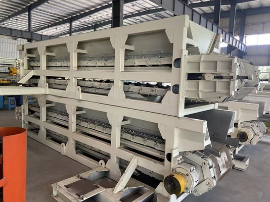 Fully Automatic Box Feeder Machine Red Solid Clay Brick Production Line Brick Box Feeding Machinery