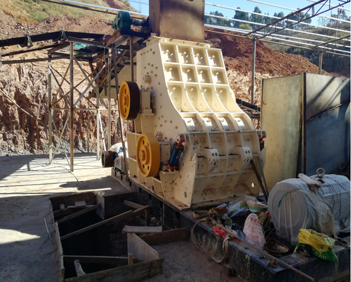 Energy Saving Automatic 90-120 t/h Dual-Rotor Hammer Crusher for Crushing Requirements