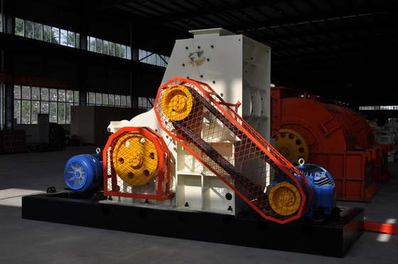 Dual-rotor Hammer Crusher Roller Crusher For Clay Brick Factory Crushing Machinery