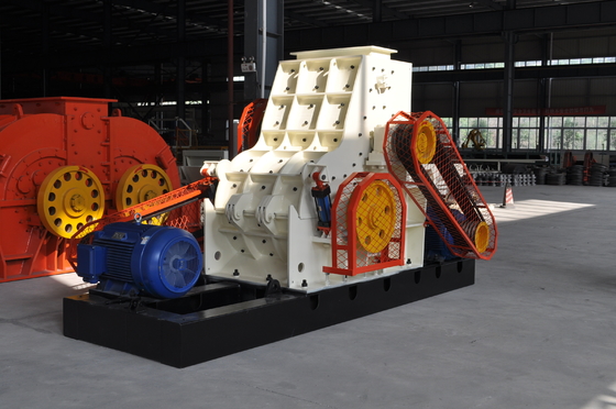 Vertical Double Rotor Crusher Roller Crushing Machine For Clay Brick Making Line