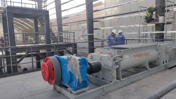 TWGD3300 Double Shaft Extruding Mixer Clay Brick Making Project Mixing Machinery