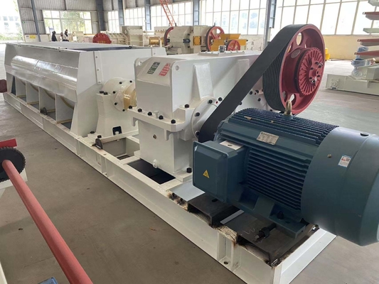 Clay Brick Double Shaft Mixer Clay Raw Materials Mixing Machinery For Tunnel Kiln Brick Project