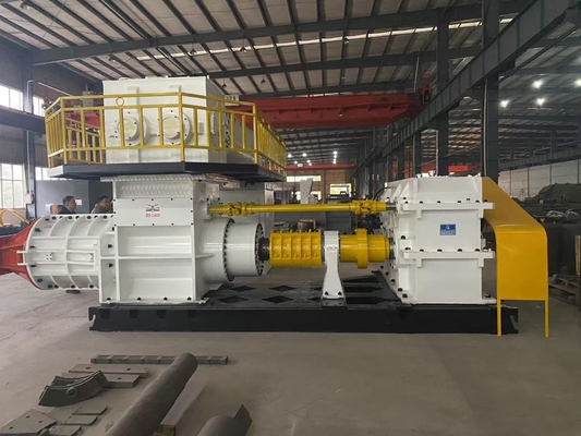 Vacuum Extruder For Clay Brick Making Machinery Brick Forming Process Solid Hollow Blocks