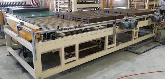 Clay Blocks Grouping Marshalling Table Dividing System For Clay Brick Production Line