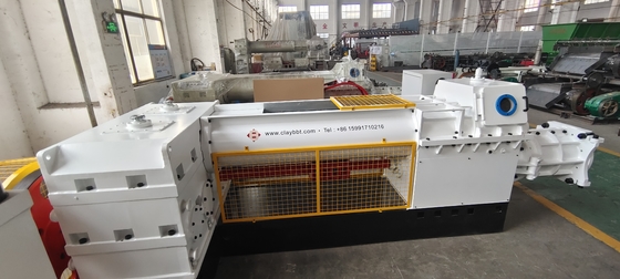 14.5rpm/min Mud Pressing Shaft Speed EV40/35 Vacuum Extruder For Red Clay Bricks Blocks Making Machine