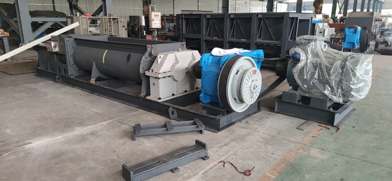 Double Shaft Mixer Clay Brick Mixer Machine Block Factory Raw Materials Extruder Mixer
