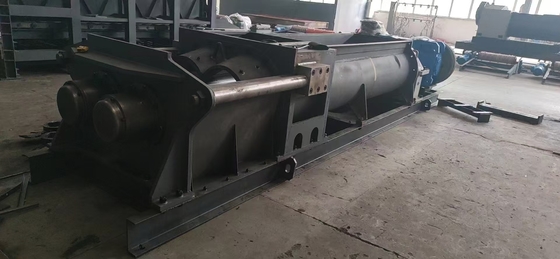 Twin Shaft Paddle Mixer Raw Material Processing Machinery Clay Brick Making Mixing Machine Double Shaft Mixer