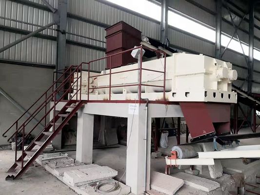 Clay Brick Making Machine Double Shaft Horizontal Paddle Mixing Equipment
