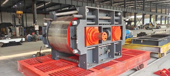 20 to 100 tons/h Grey Refine roller crusher roller mill for raw material crushing clay brick making bentonite making