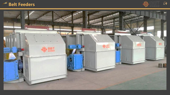 Clay hollow blocks making project 120 tons/h belt conveyor box feeder machine for full auto red clay brick making line