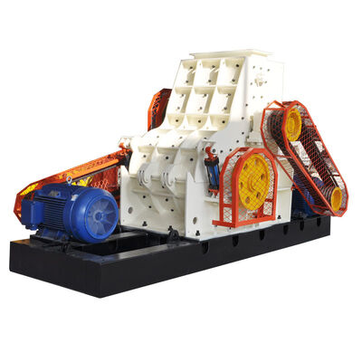 Double toothed roller high-speed rotating hammer crusher for clay brick making industry