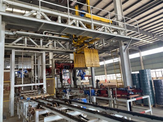 Automatic Unloading and Packaging System for Fired Bricks in Clay Brick Production Line with Tunnel Dryer，Tunnel Kiln