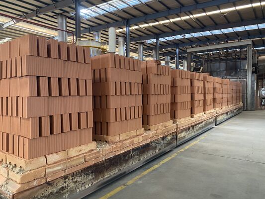 Full Automatic Clay Brick Tunnel Kiln With Dryer Chamber