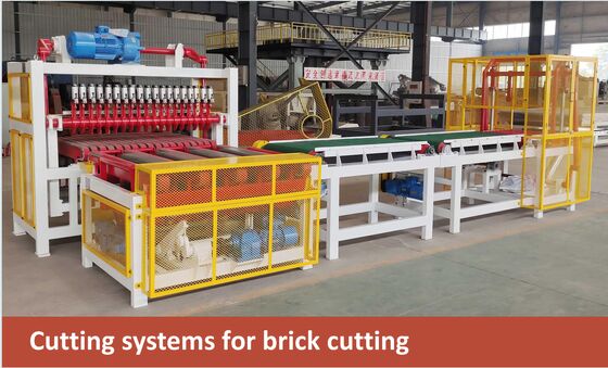Full Automatic Brick Cutting System for Sintered Brick Factory