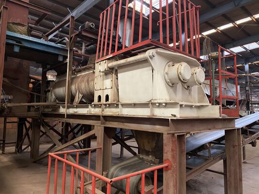 Automatic Brick Factory Clay Raw Material Mixer Machine Double Shaft Mixer