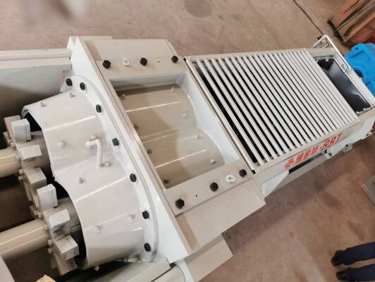 Twin Shaft Soil / Coal Mixer For Solid Block Making Machinery In Brick Factor