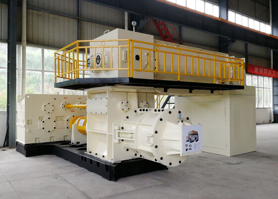 100000 Capacity Auto Brick Making Machine Red Clay Vacuum Extruder Block Moulding Equipment