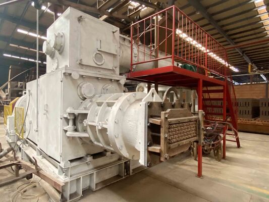 Automatic Vacuum Extruder Clay Brick Making for Red Hollow Block Factory