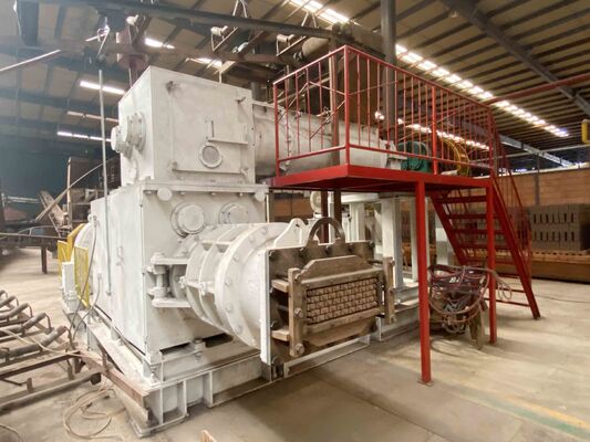 Automatic Vacuum Extruder Clay Brick Making for Red Hollow Block Factory