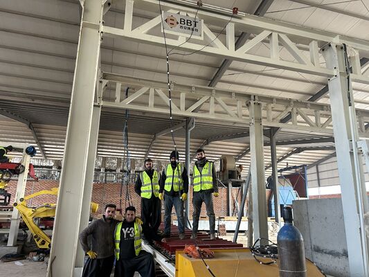 Fully Automatic Palletless Brick Unloading & Packing System for Clay Brick Production Lines